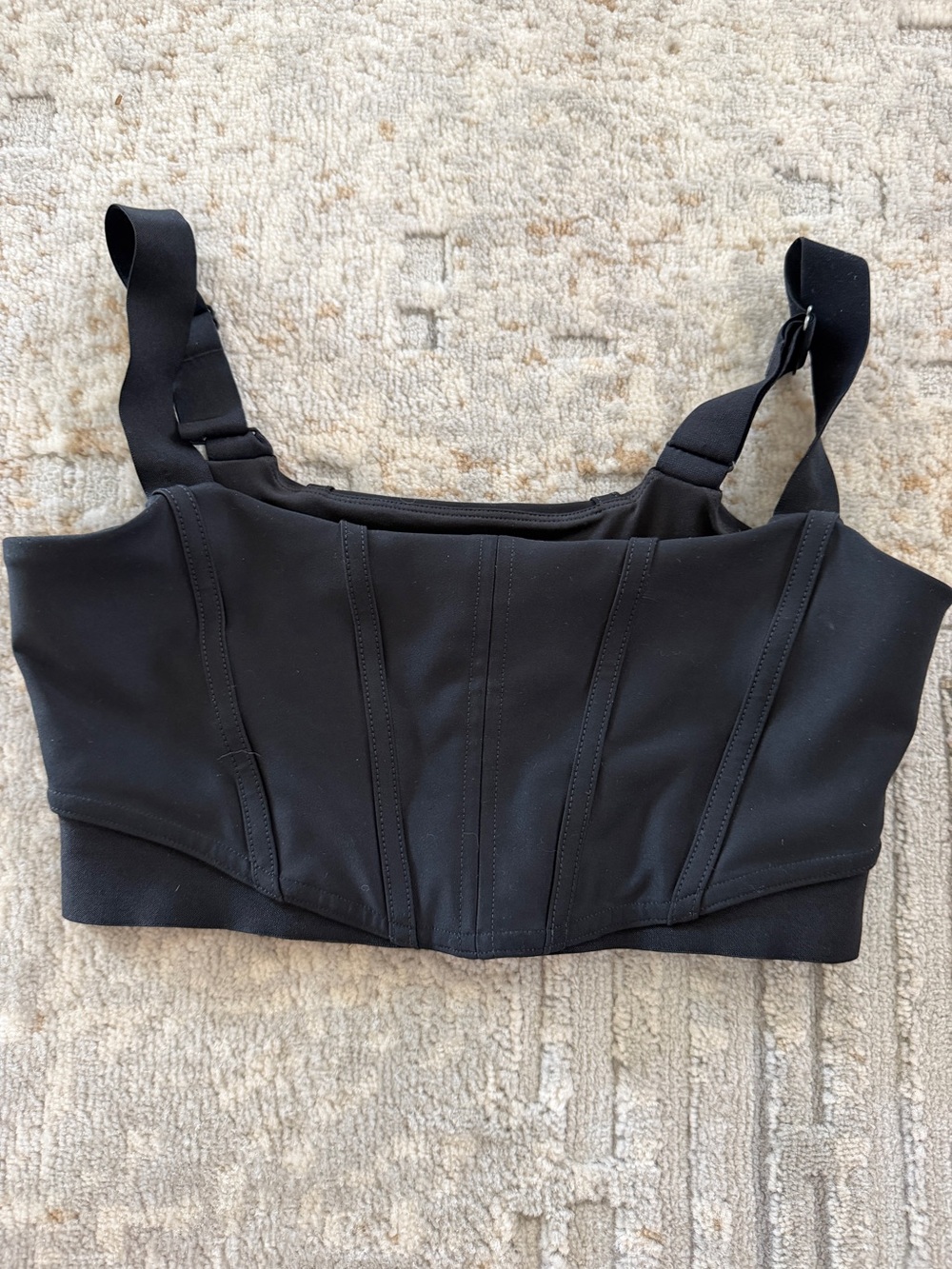 ALO Yoga Black Sculpting Sports Bralette